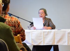 Lesung mit Simone von Zglinicki am 8. Juli 2022 © Gustav Seitz Stiftung